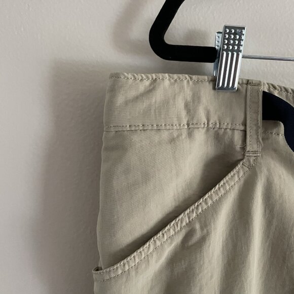 Lands' End Men SZ XL Tan Khaki Belted Lightweight 9 Inch Inseam Cargo Shorts - Picture 5 of 10